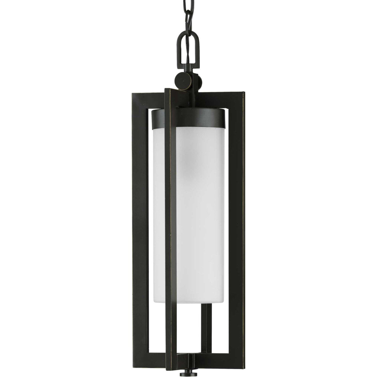 Janssen 1 Light 8 inch Oil Rubbed Bronze Outdoor Hanging Lantern, Design Series
