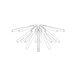 Hanley 4 Light 30 inch Antique Brass Flush Mount Ceiling Light