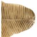 Farah 8 Light 44 inch Vintage Brass Flush Mount Ceiling Light
