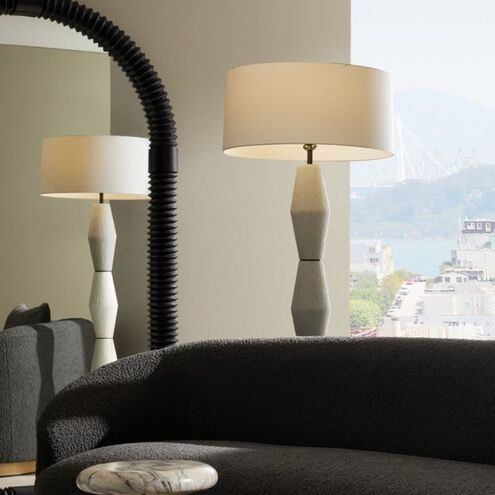 Baker Ivory Floor Lamp Portable Light