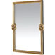 Carruth 38 X 26 inch Antique Brass Mirror