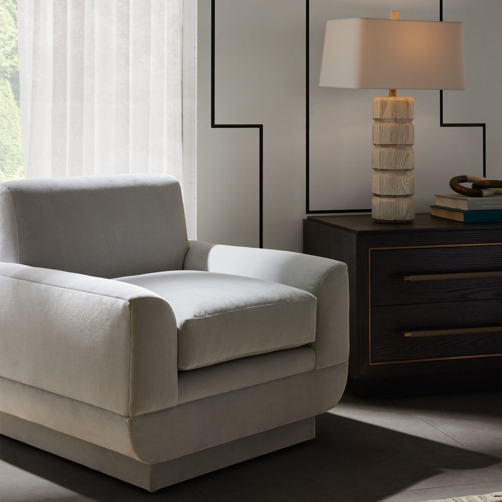 Stiles 30 inch Flint Lounge Chair