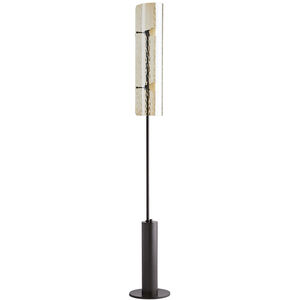 Bend 63 inch 60.00 watt Blackened Steel Floor Lamp Portable Light
