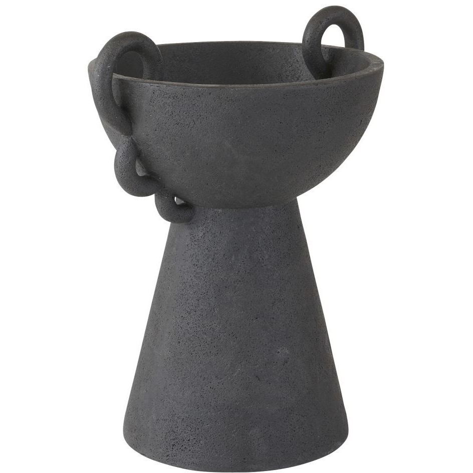 Clarke Black Outdoor Planter