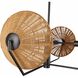 Coleman 4 Light 34 inch Natural Chandelier Ceiling Light