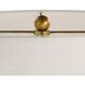 Brighton 29 inch 150 watt Slate Blue and Antique Brass Table Lamp Portable Light