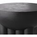 Santos 15 inch Black Accent Table