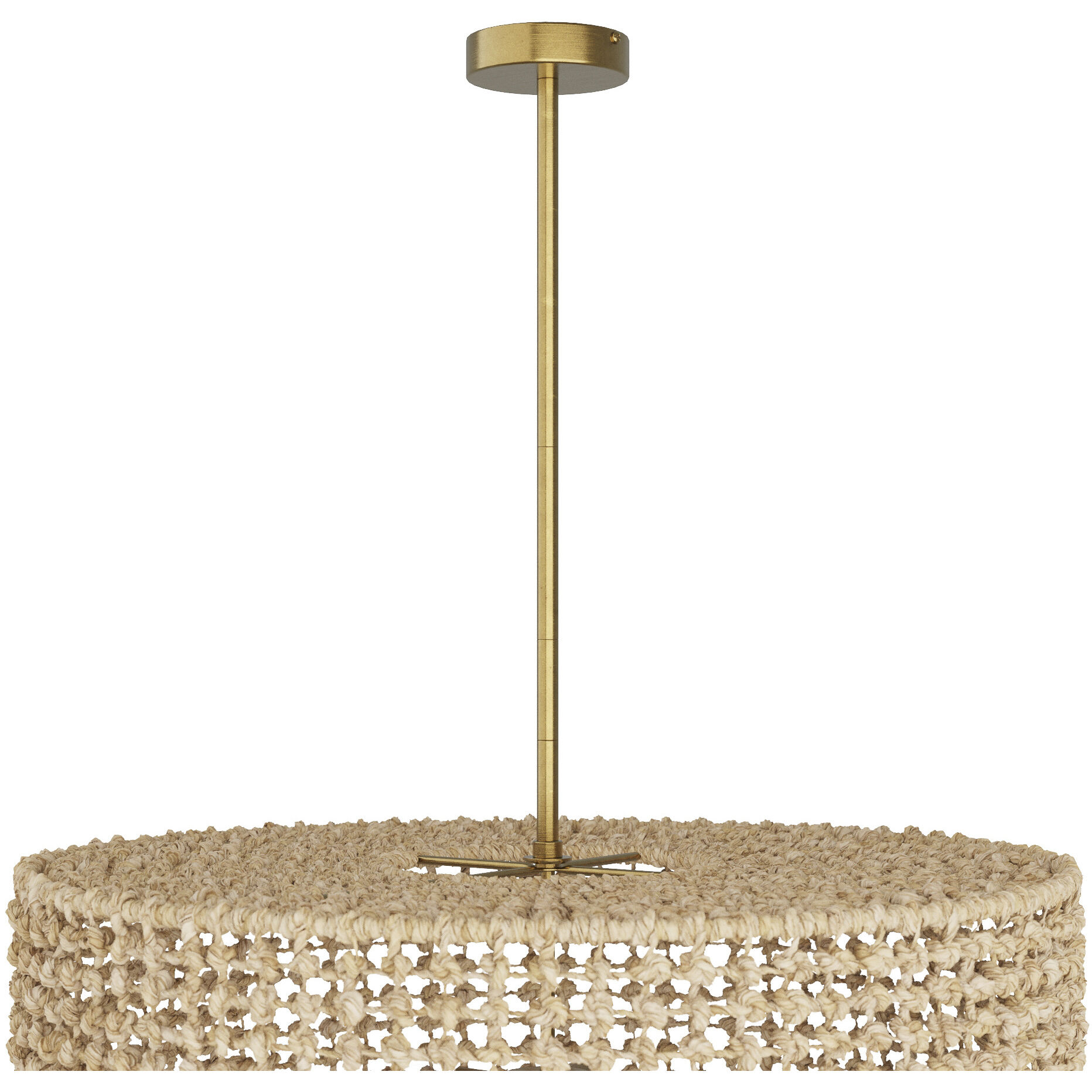 Amari 5 Light 31 inch Natural Chandelier Ceiling Light