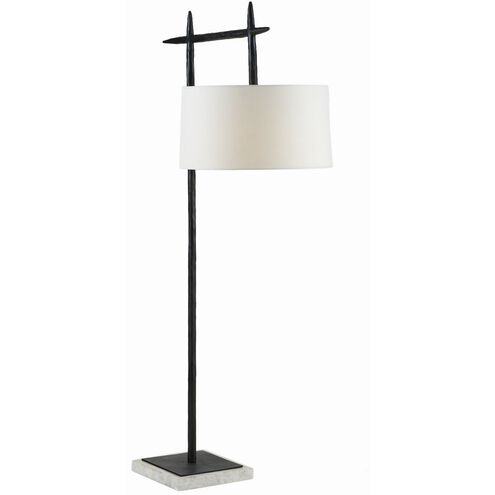 Eileen 60.00 watt Blackened Iron Floor Lamp Portable Light