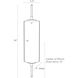 Weston 2 Light 5.5 inch Opal ADA Sconce Wall Light