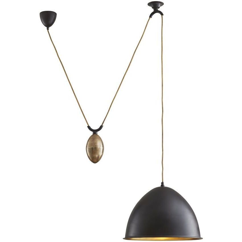 Egg Drop 1 Light 16 inch Bronze Pendant Ceiling Light