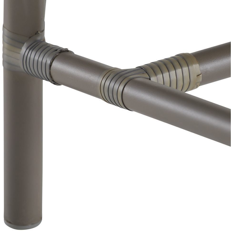 Newton Chartreaux Gray and Gray Outdoor Dining Chair