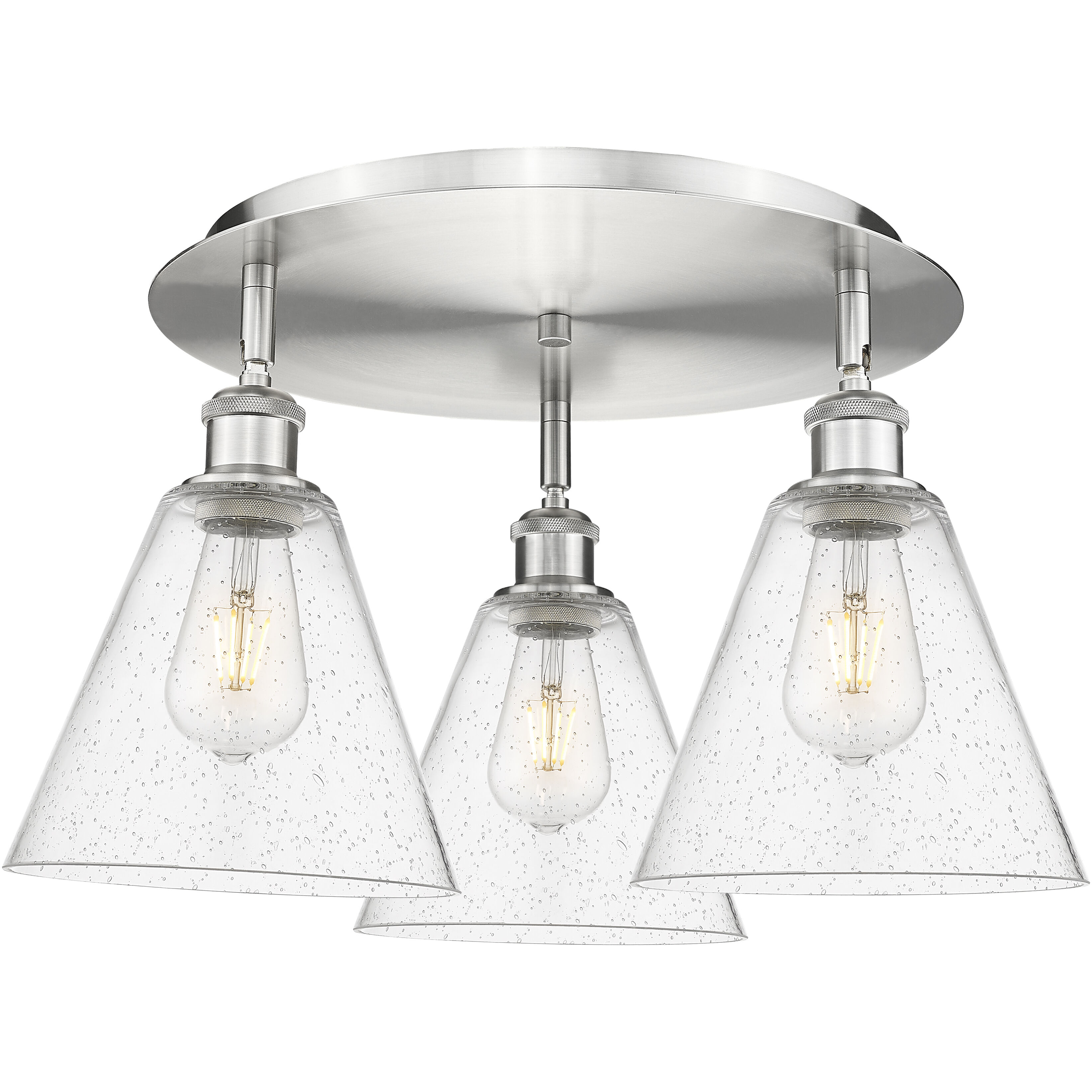 Berkshire 3 Light 19.75 inch Flush Mount