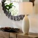 Gola 32 inch 150.00 watt Quail Egg and Antique Brass Lamp Portable Light