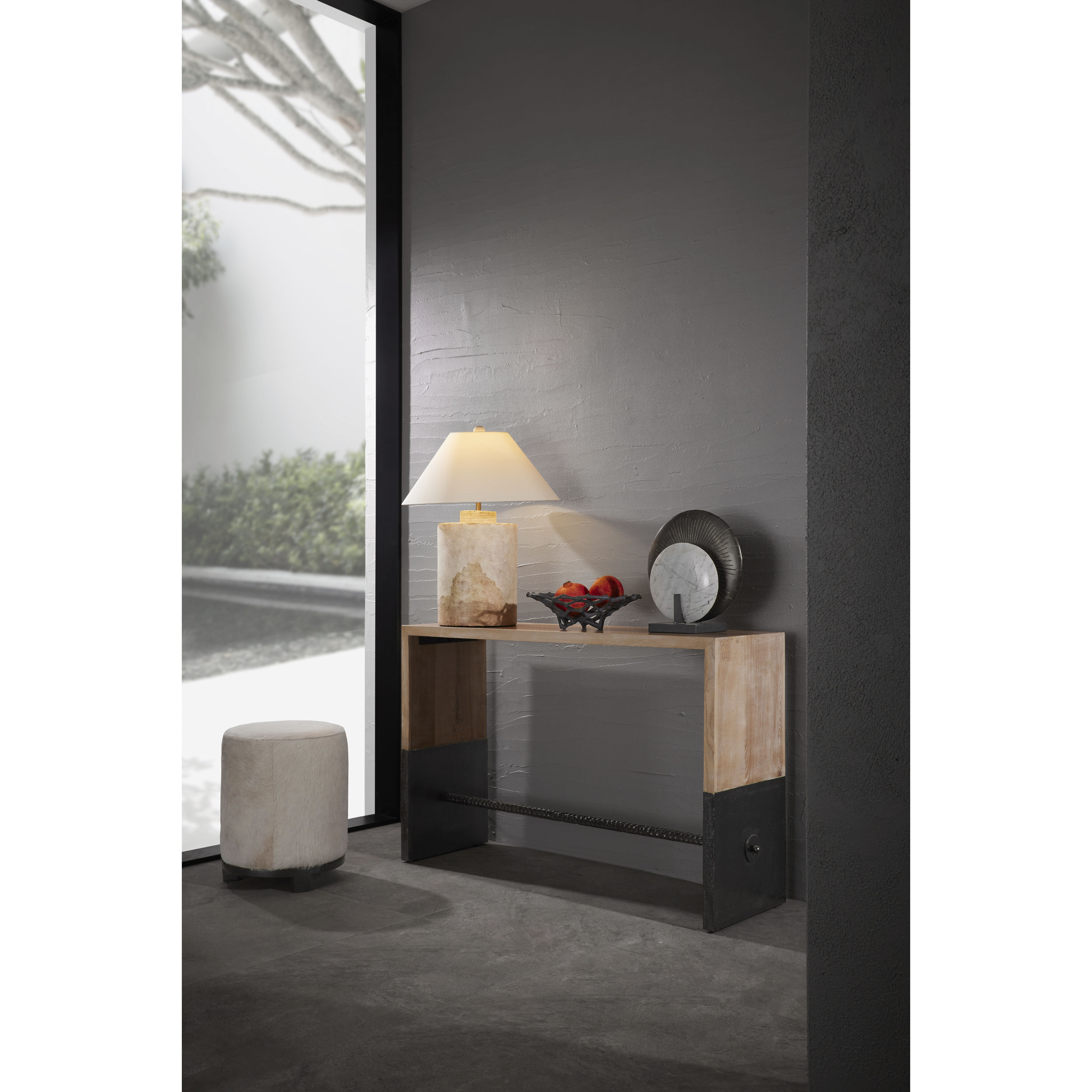 Lyle 24 X 22 inch Blonde End Table