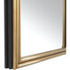 Carruth 38 X 26 inch Antique Brass Mirror