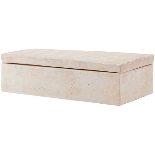 Terrazas 13 inch Toasted Ivory Box