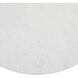 Melt 48 inch Cerused Natural Wood and White Marble Entry Table