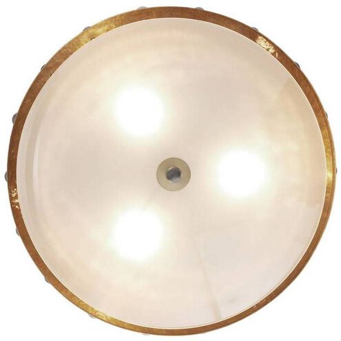 Fenton 3 Light 23.5 inch Antique Brass and Black Pendant Ceiling Light