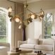 Generosa 7 Light 57 inch Antique Brass Chandelier Ceiling Light
