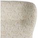 Kirby 46 inch Facet Cream Accent Chair