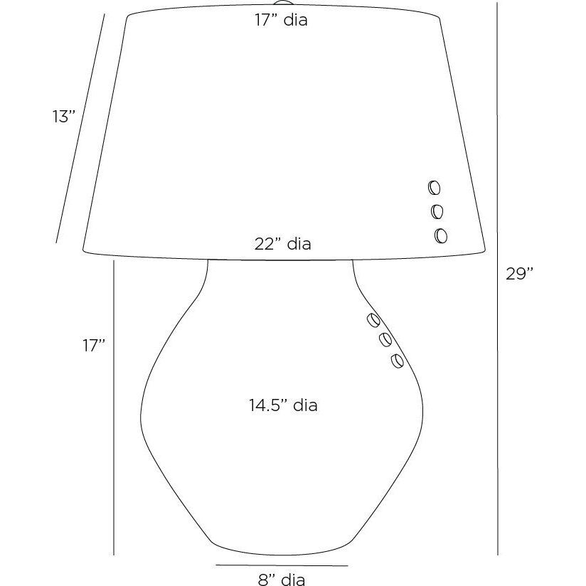 Casablanca 60 watt Egg Shell Table Lamp Portable Light