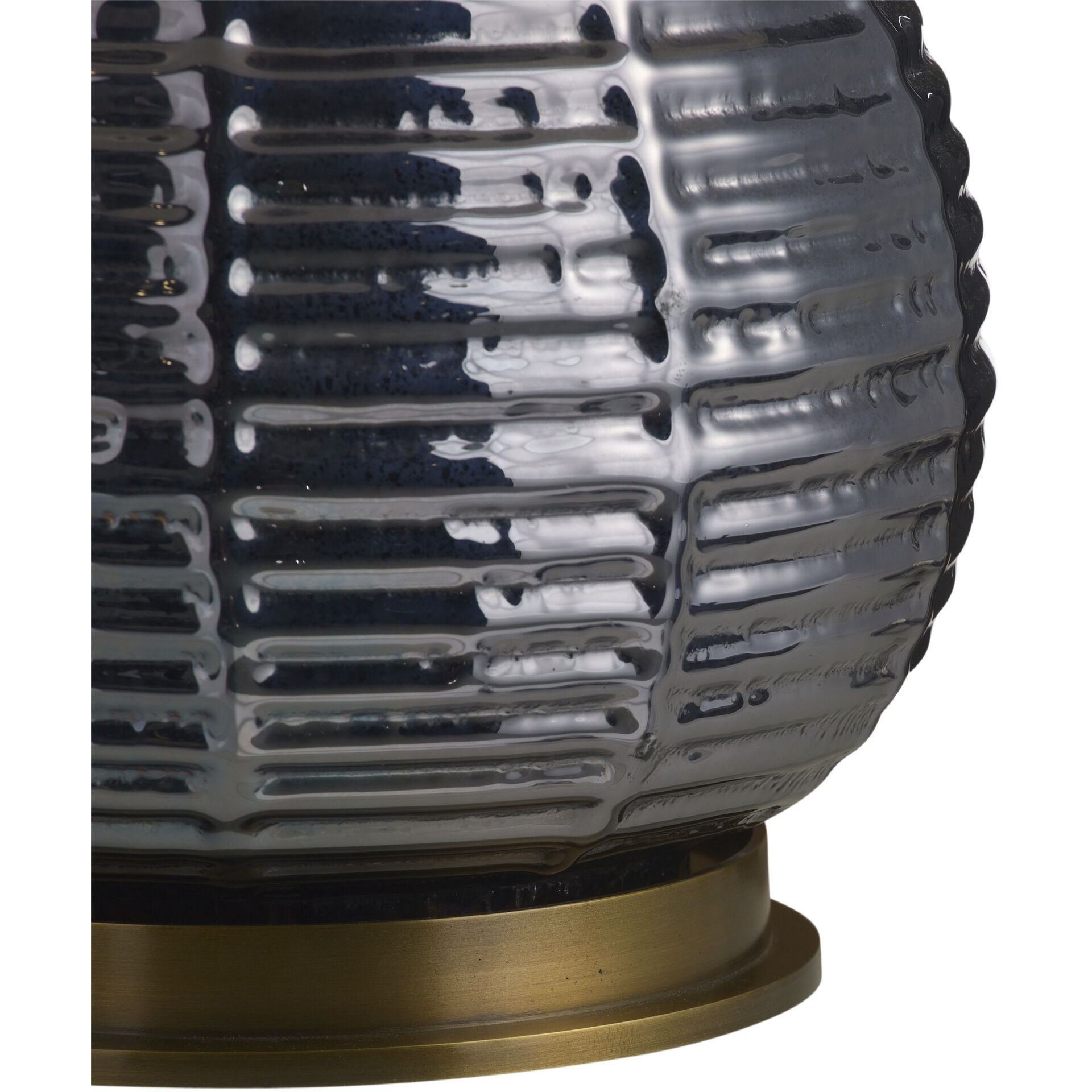 Juliette 26.5 inch 150.00 watt Flint Luster and Antique Brass Table Lamp Portable Light