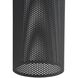 Punch 1 Light 18 inch Marine Grade Matte Black Outdoor Sconce, Small