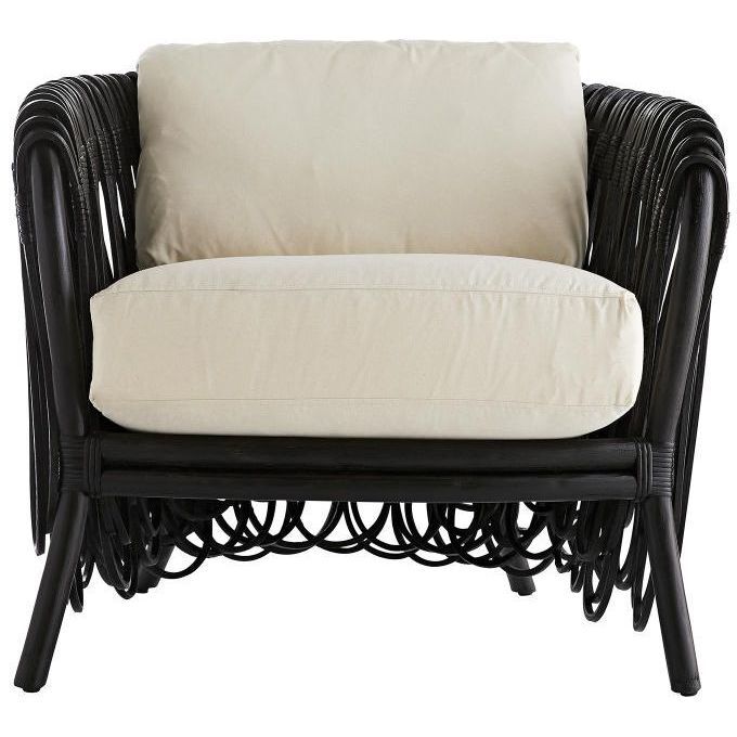 Strata White Lounge Chair