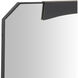 Kris 48.5 X 21 inch Bronze and Blackened Iron Mirror