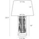 Panama 33 inch 150.00 watt Natural Table Lamp Portable Light