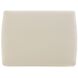 Laurette 18 inch White Ottoman