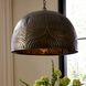 Micah 1 Light 24.5 inch Antique Bronze Pendant Ceiling Light