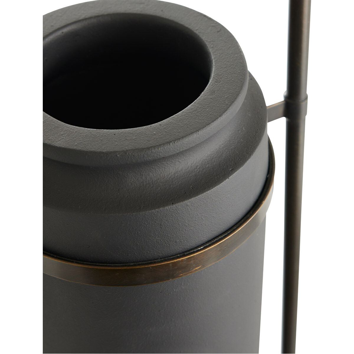 Foundry 68 inch 60.00 watt Charcoal Floor Lamp Portable Light