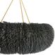 Zaria 47 inch Black Stained Chandelier Ceiling Light