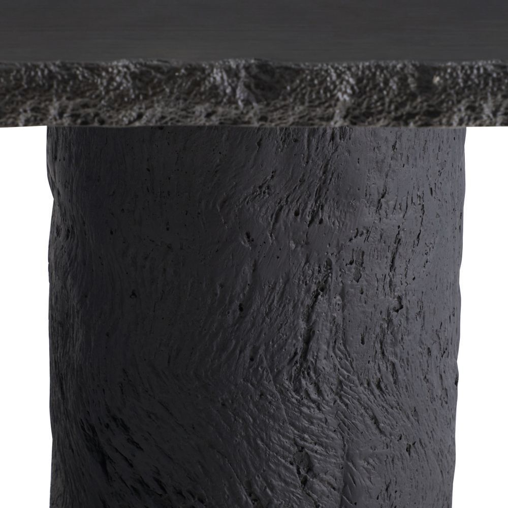 Gemini 72 X 30 inch Matte Carbon Outdoor Dining Table