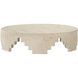 Cornwall Faux Travertine Centerpiece