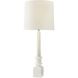 Ramira 38 inch 150.00 watt Ivory Lamp Portable Light