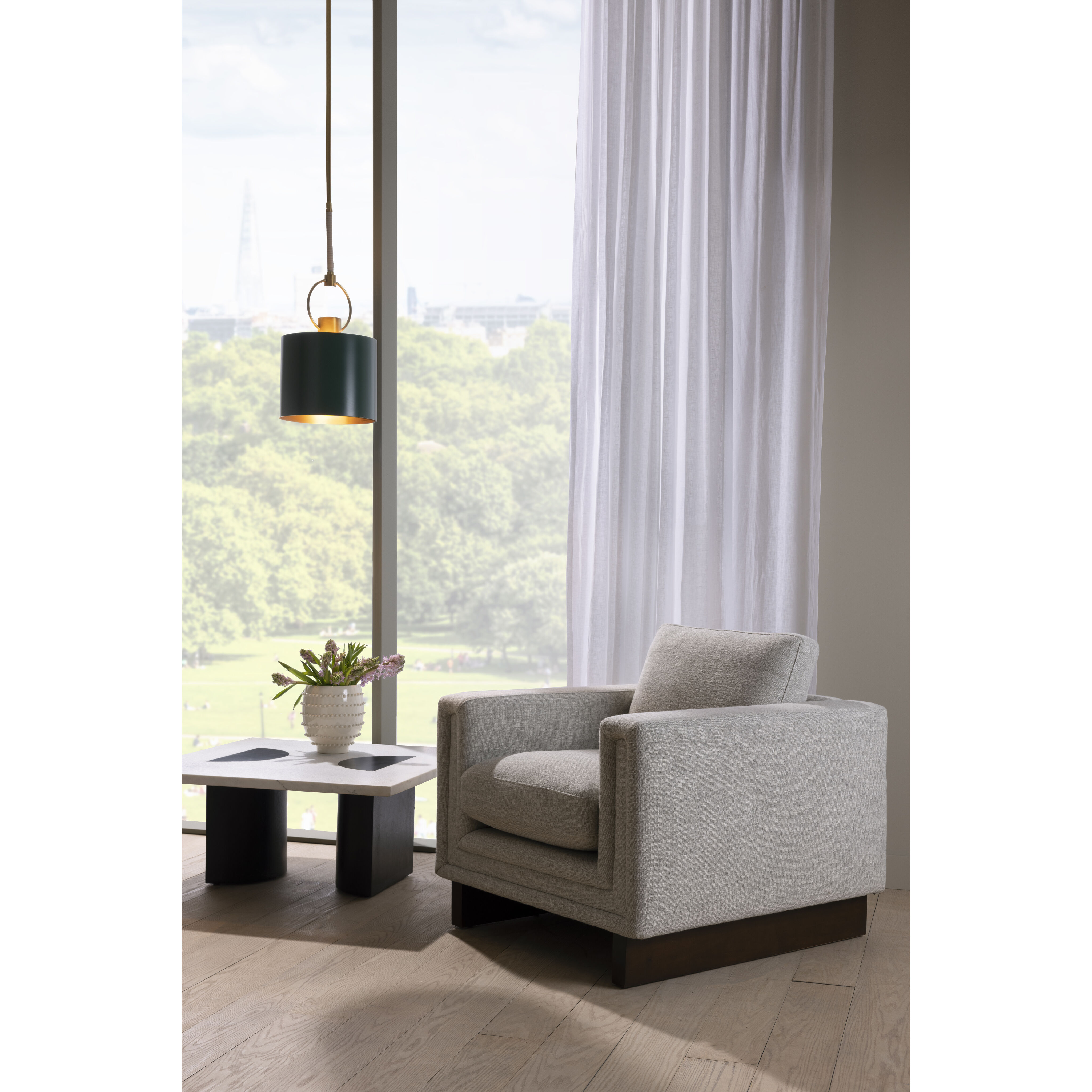 Tindle 34 X 15.5 inch White Sandblasted Cocktail Table