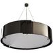 Dante 5 Light 35 inch Black Nickel Chandelier Ceiling Light