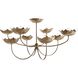 Encinitas 8 Light 50 inch Antique Brass Chandelier Ceiling Light