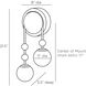 Beverly 2 Light 10.5 inch Antique Brass Sconce Wall Light, Left