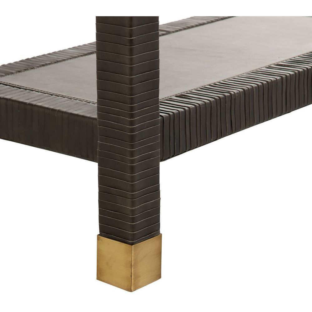 Oswald Dim Gray Console Table