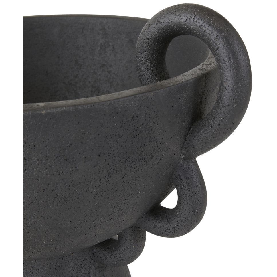 Clarke Black Outdoor Planter