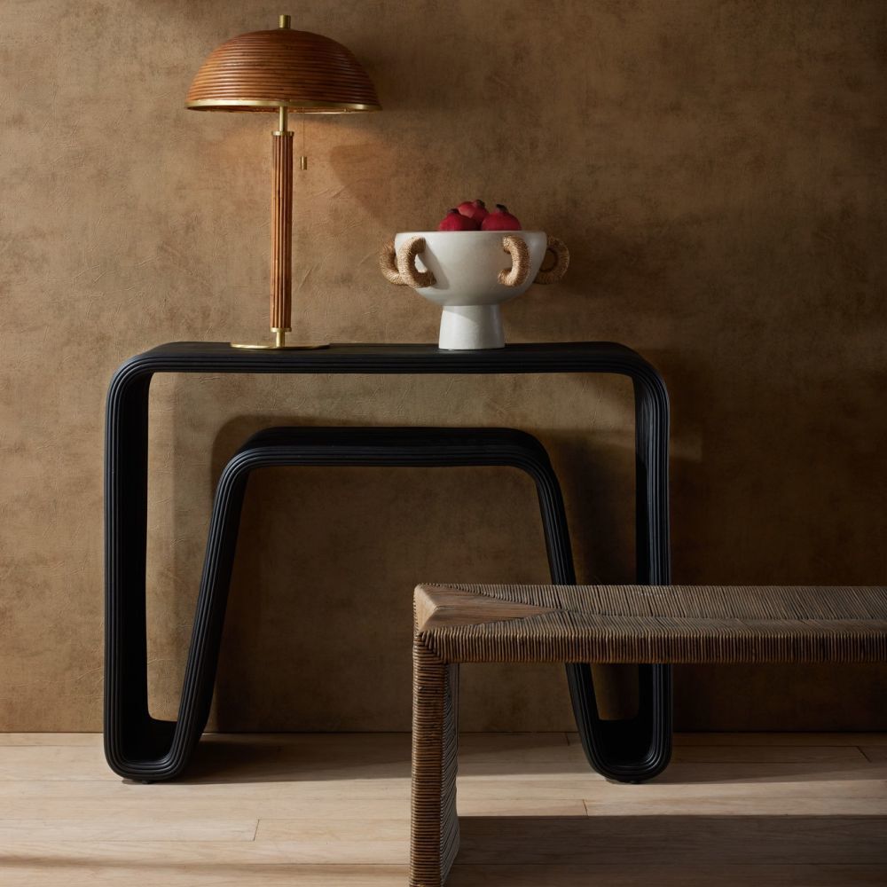 Beltran Ebony Console Table