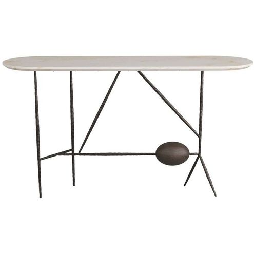 Stewart White Console Table