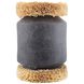 Raffie Matte Charcoal Vase