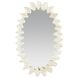Cicada 40 X 27 inch Sandblasted Whitewash Mirror
