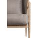 Stassi 41 inch Carbon Wing Chair