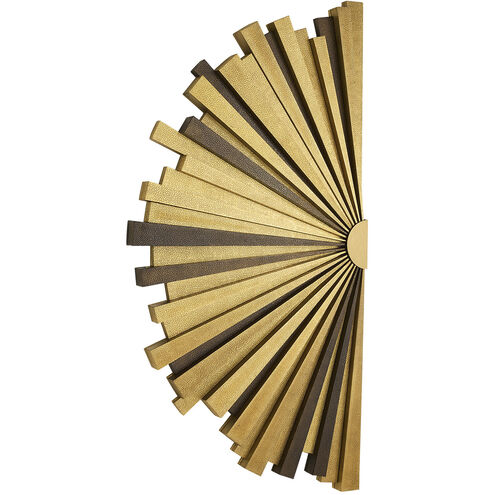 Luxembourg Antique Brass and Bronze Wall Plaque